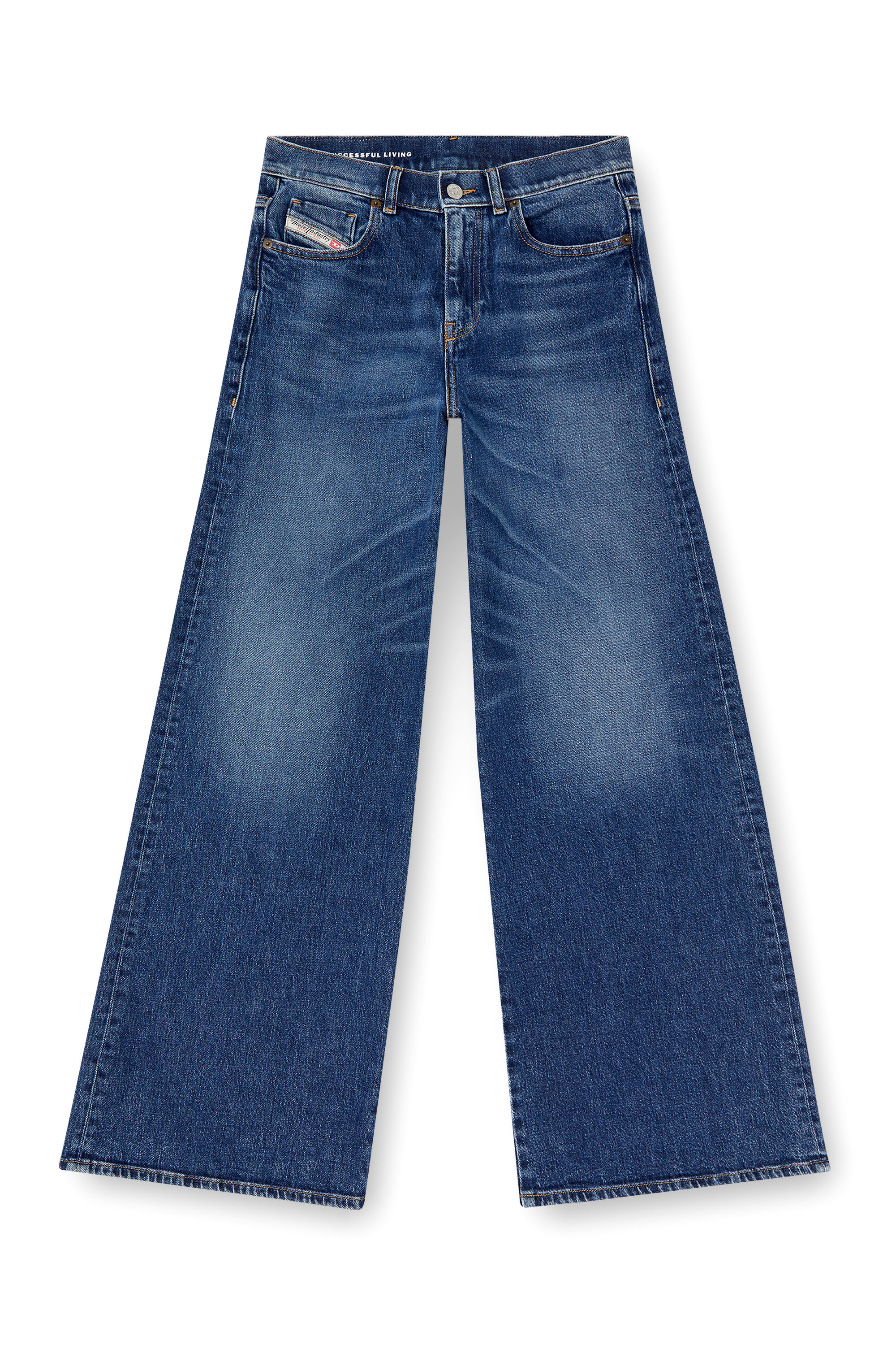 Diesel - Female's Flare Jeans 1978 D-Akemi 09L21, ミディアムブルー - 3