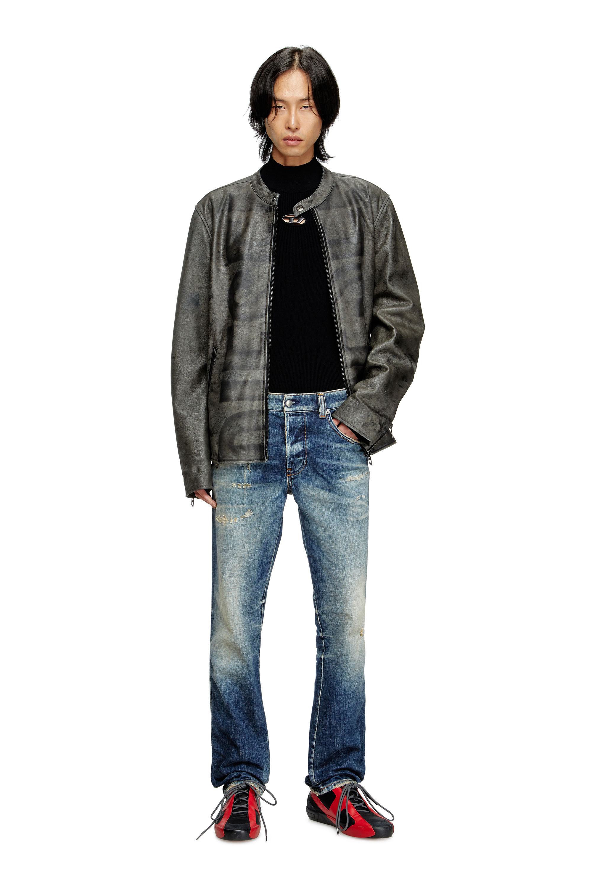 Diesel - Male's Slim Jeans 1993 D-Vyl 09M55, ダークブルー - 2